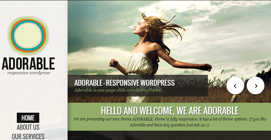 ADORABLE WordPress Theme