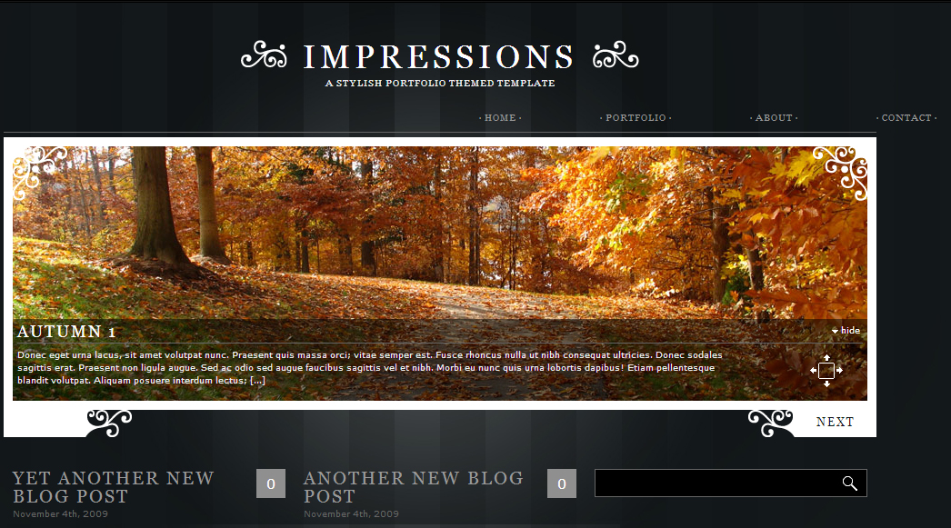 Impressions WordPress Theme