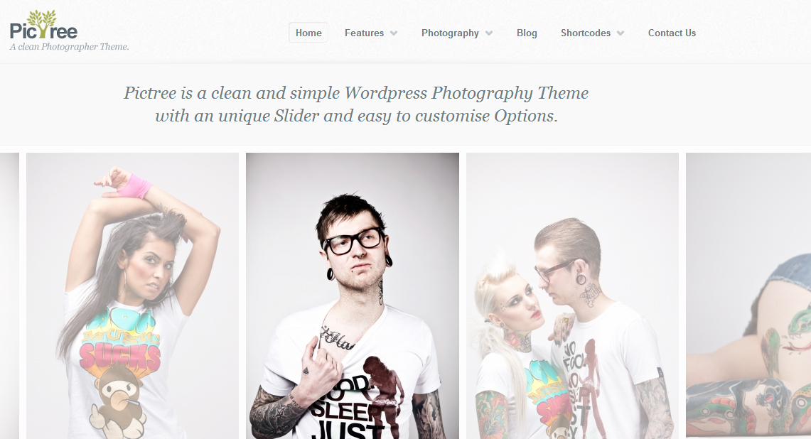 PicTree - Graphic Design WordPress Theme