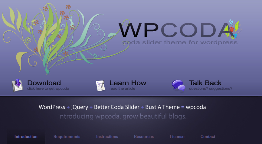 WP Coda WordPress Theme