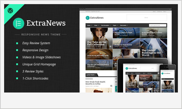 ExtraNews - News WordPress Theme