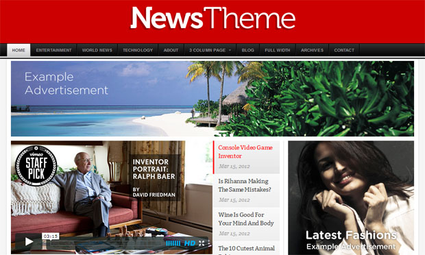 News Theme - News WordPress Theme