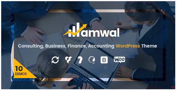 amwal consulting wordpress theme