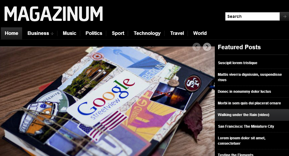 Magazinum WordPress Magazine Templates