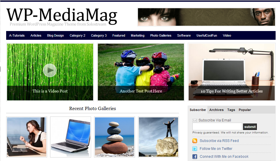 MediaMag WordPress Magazine Templates