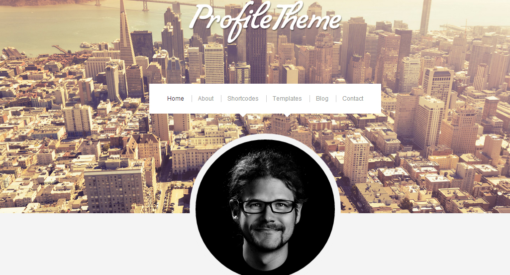 Portfolio Theme Is a Clean and Simple