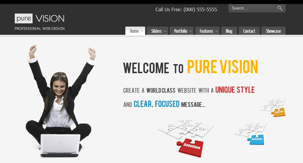Pure VISION WordPress Theme