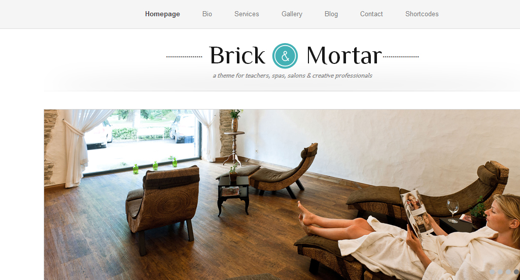 Brick and Mortar WordPress Education Theme