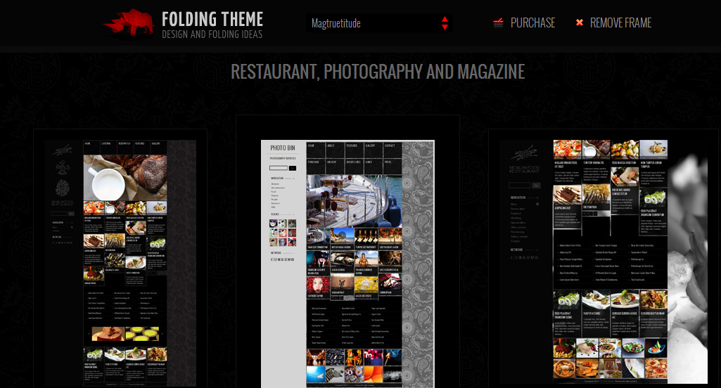 Mag Truetitude WordPress Restaurant Theme