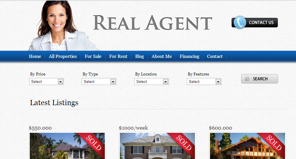 Real Agent WordPress Real Estate Theme
