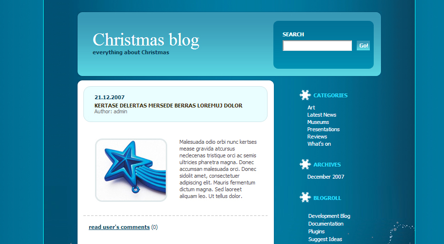 Christmas blog
