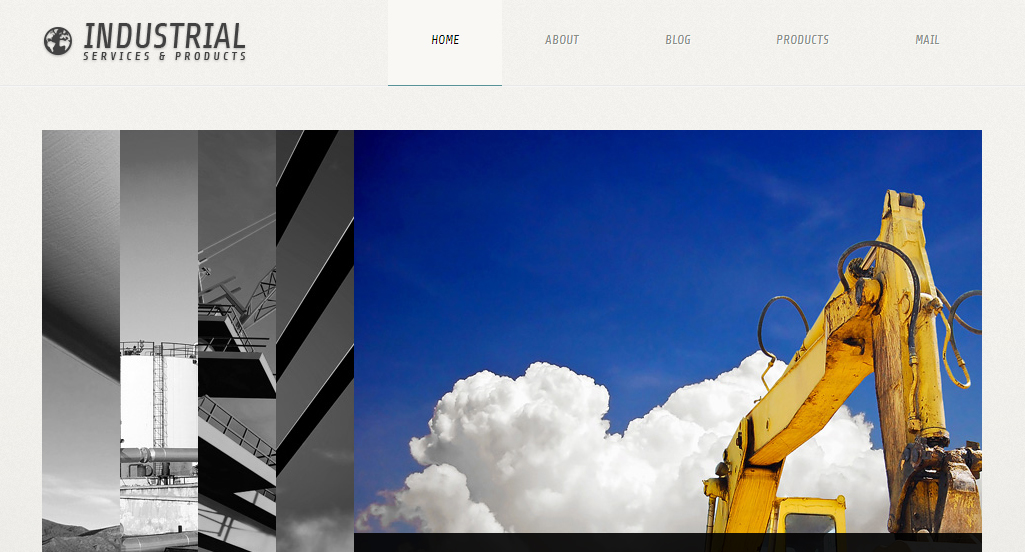 Industrial services and products Industry WordPress Theme