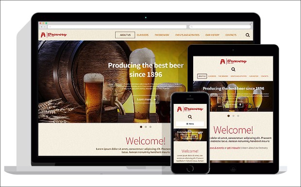 Brewery - Wine WordPress Themes
