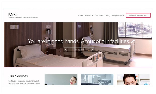 Medi - WordPress Themes for Medical and Health