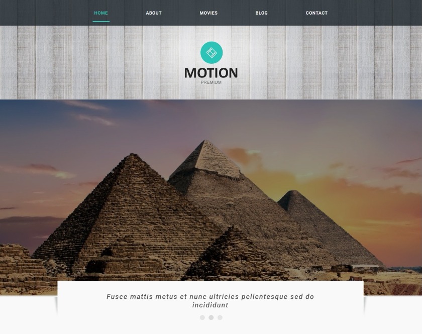 Motion Filmmaking, Acting, and Movie Age WordPress Theme