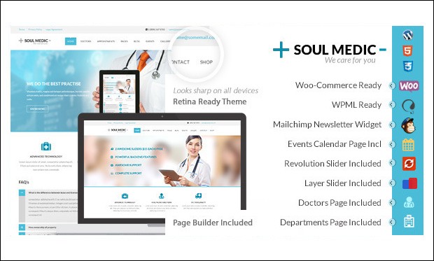 SoulMedic - WordPress Themes for Medical and Health