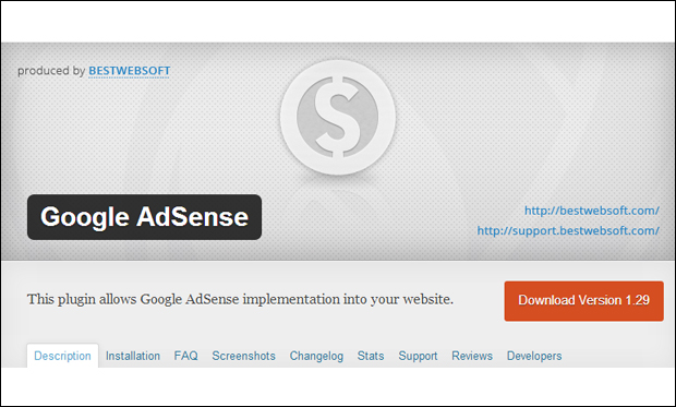 Google-Adsense-plugin