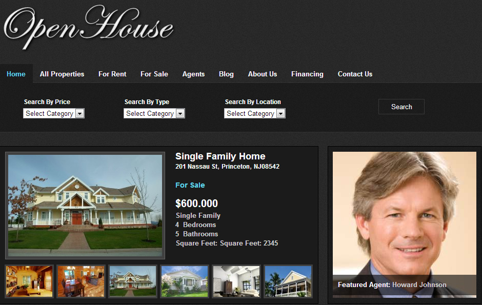 Open House HTML5 Theme