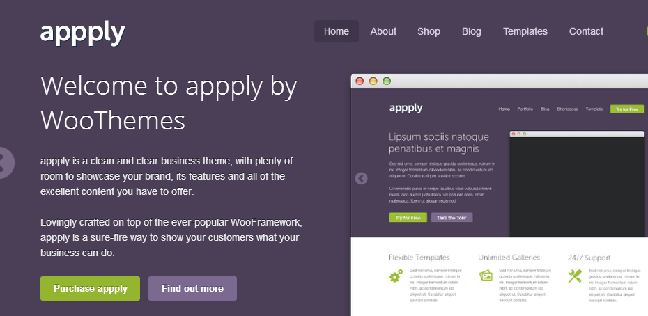 Appply - Brand New WordPress Themes