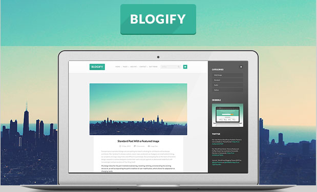 Blogify - Writers WordPress Theme