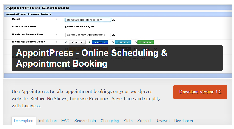 Online Appointment Booking and Scheduling plugin