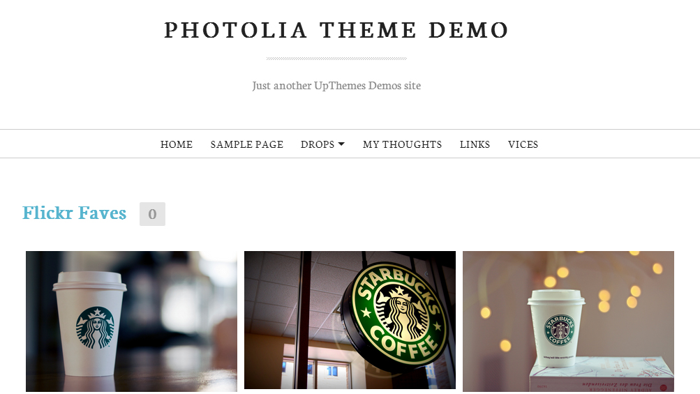 Photolia - Grid Style WordPress Themes