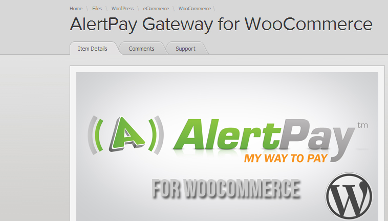 AlertPay Woocommerce WordPress Plugins