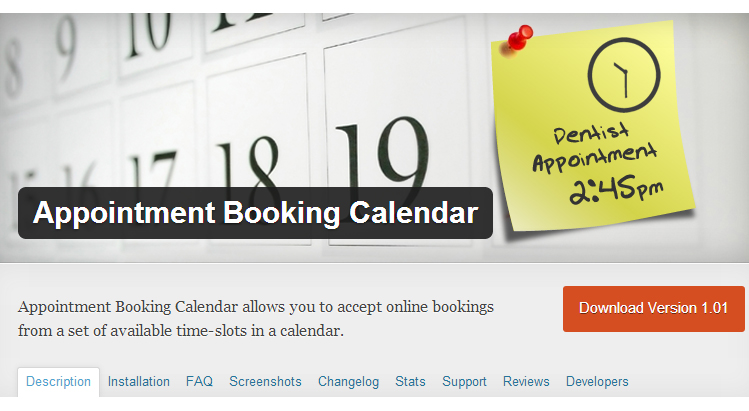 Appointment Booking Calendar WP Plugin