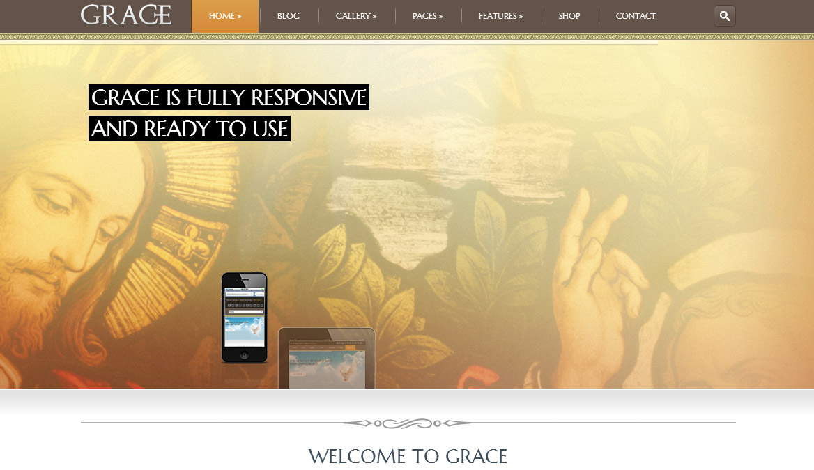 Grace - Church WordPress Theme