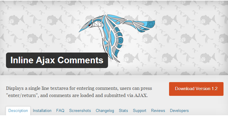 Inline AJAX Comments For WordPress