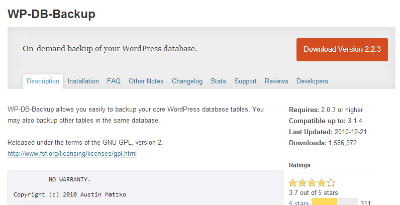 Wordpress database backup.jpg