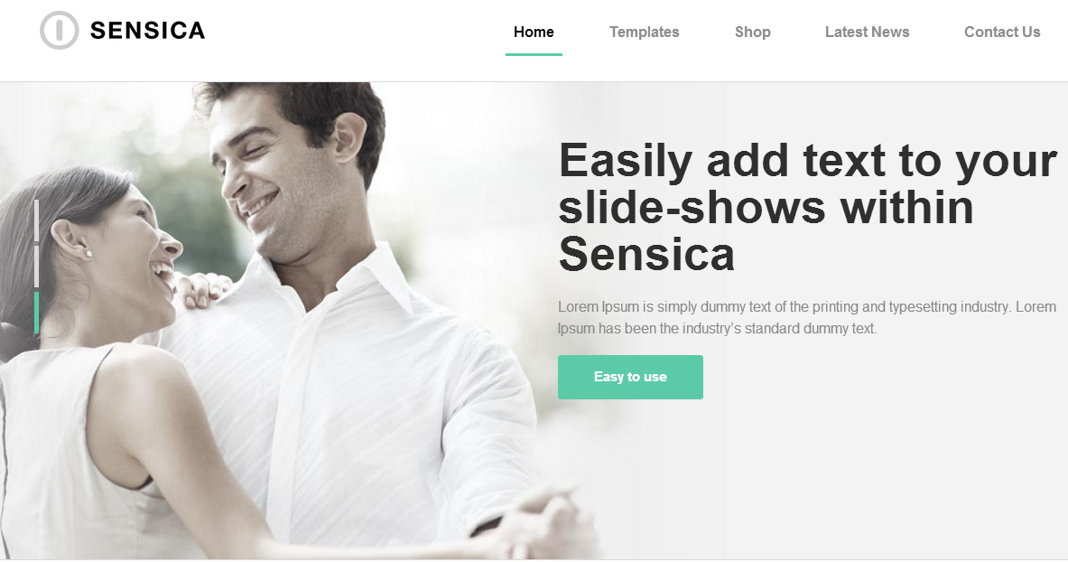 A WordPress Template for Purchasing, Browsing Websites