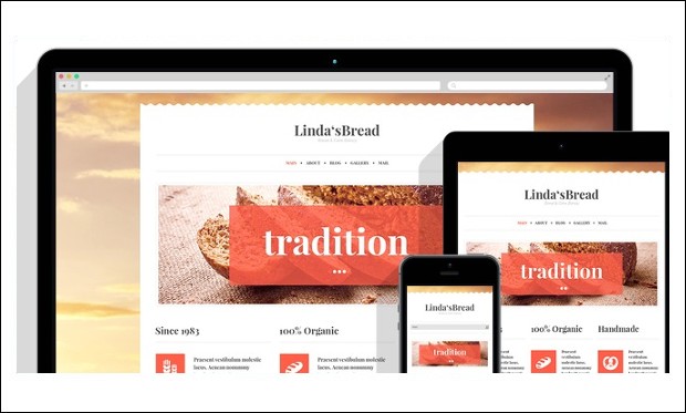 Bakery for Saving Tradition - WordPress Themes for Bakery and Cakery