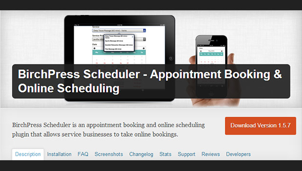 BirchPress Scheduler - Appointment Booking & Online Scheduling Plugin