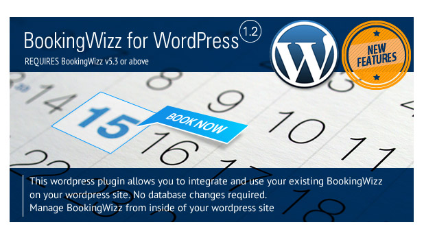 BookingWizz wordpress plugin