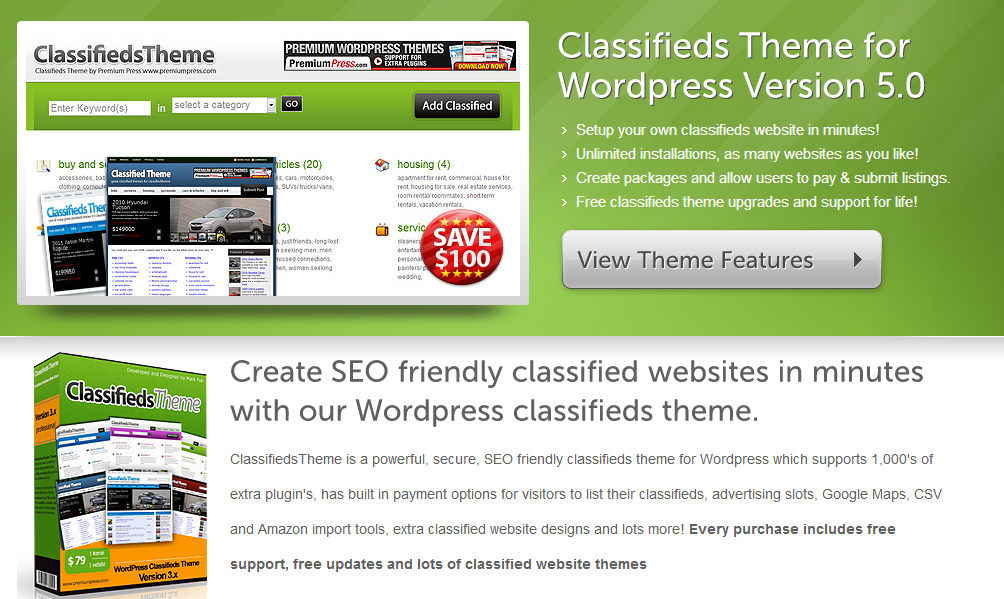 Classifieds WP Theme