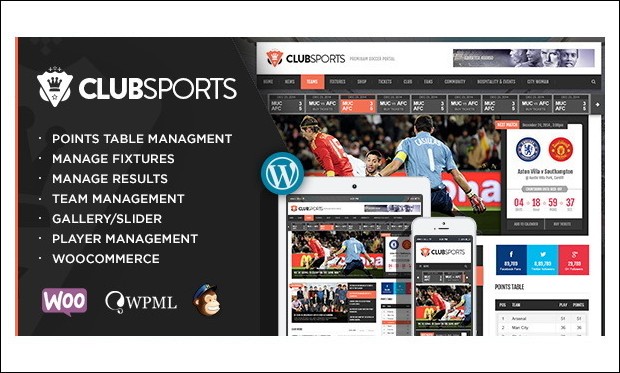 Club Sports - Basketball WordPress Themes