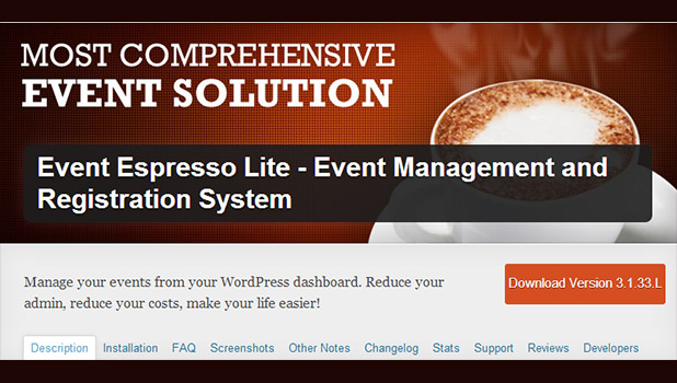 Event Espresso Lite WordPress Plugin