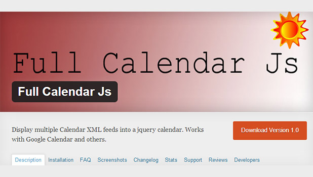 Full Calendar Js
