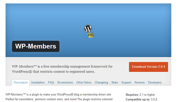 WP Members WordPress Plugin
