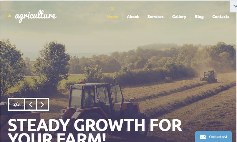 Crop Farming WordPress Theme