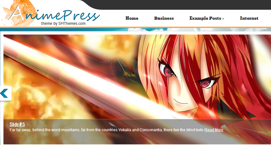 Anime Press - Cartoon WordPress Template