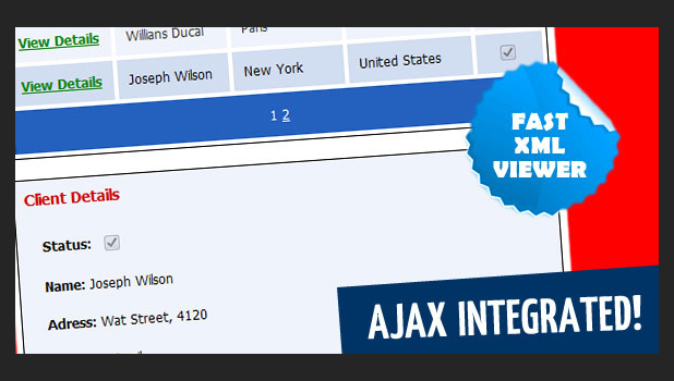 Fast Ajax XML Viewer
