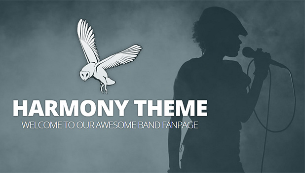 Harmony - Musicians WordPress Template