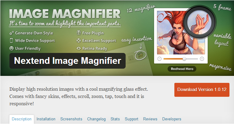 Nextend Image Magnifier