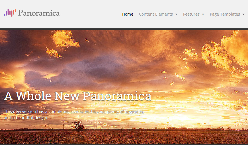 Panoramica WordPress Theme