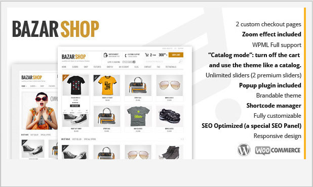 Bazar Shop - WooCommerce WordPress Template