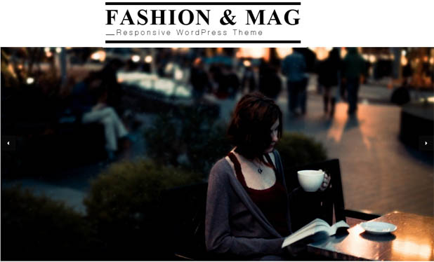 Fashion Mag - Responsive WordPress Theme