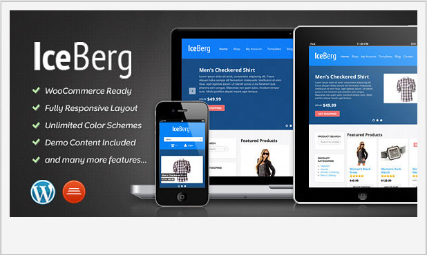 Iceberg - WooCommerce WordPress Template