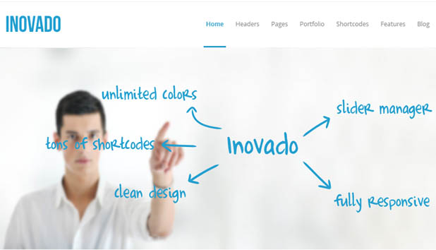 Inovado - Portfolio WordPress Theme